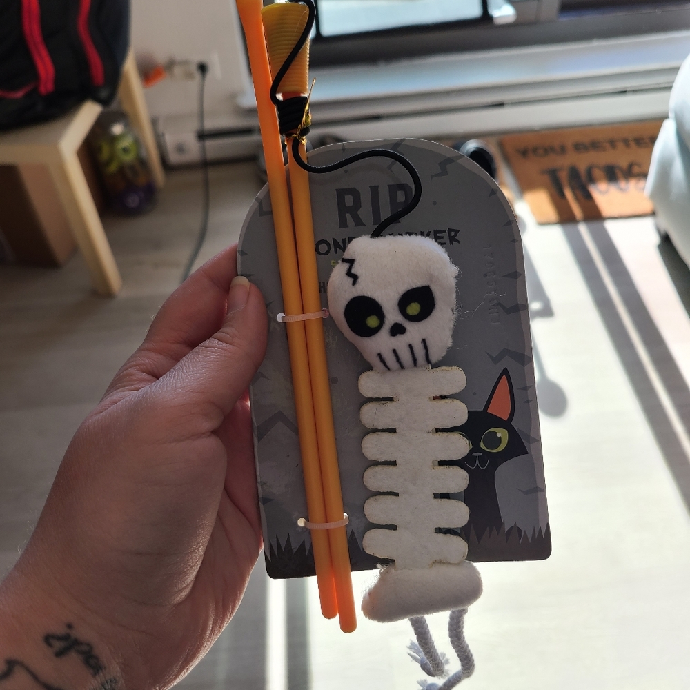 Halloween cat dancer toy